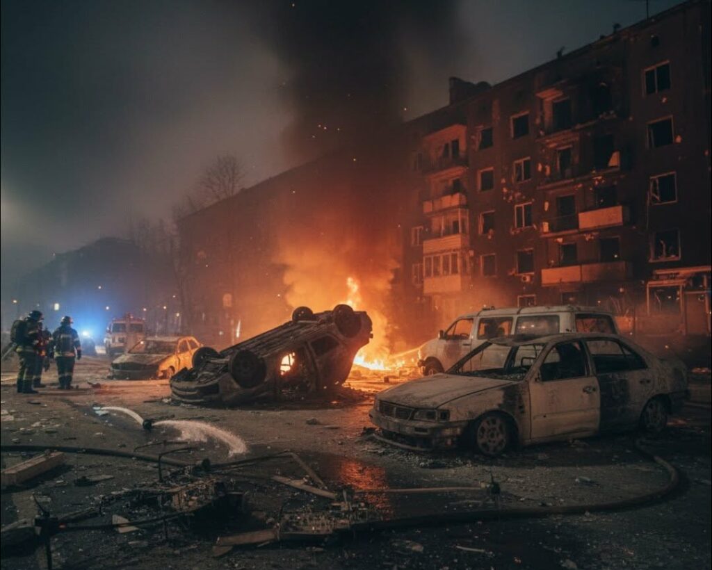 ചർച്ചാമേശയിൽ സമാധാനം, ഭൂമിയിൽ മിസൈൽ മഴ! 396 ഡ്രോണുകളുമായി റഷ്യയുടെ സംഹാരതാണ്ഡവം; യുക്രെയ്ൻ ഇരുട്ടിൽ.