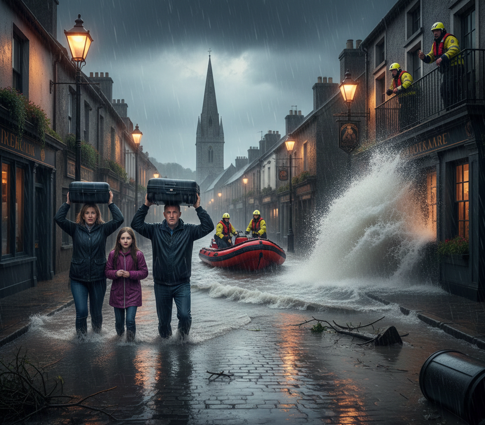 പുറത്തിറങ്ങുന്നവർ ശ്രദ്ധിക്കുക: അയർലണ്ടിൽ വീണ്ടും സ്റ്റാറ്റസ് യെല്ലോ അലർട്ട്; പ്രളയഭീഷണിയിൽ വെക്‌സ്‌ഫോർഡും വാട്ടർഫോർഡും.