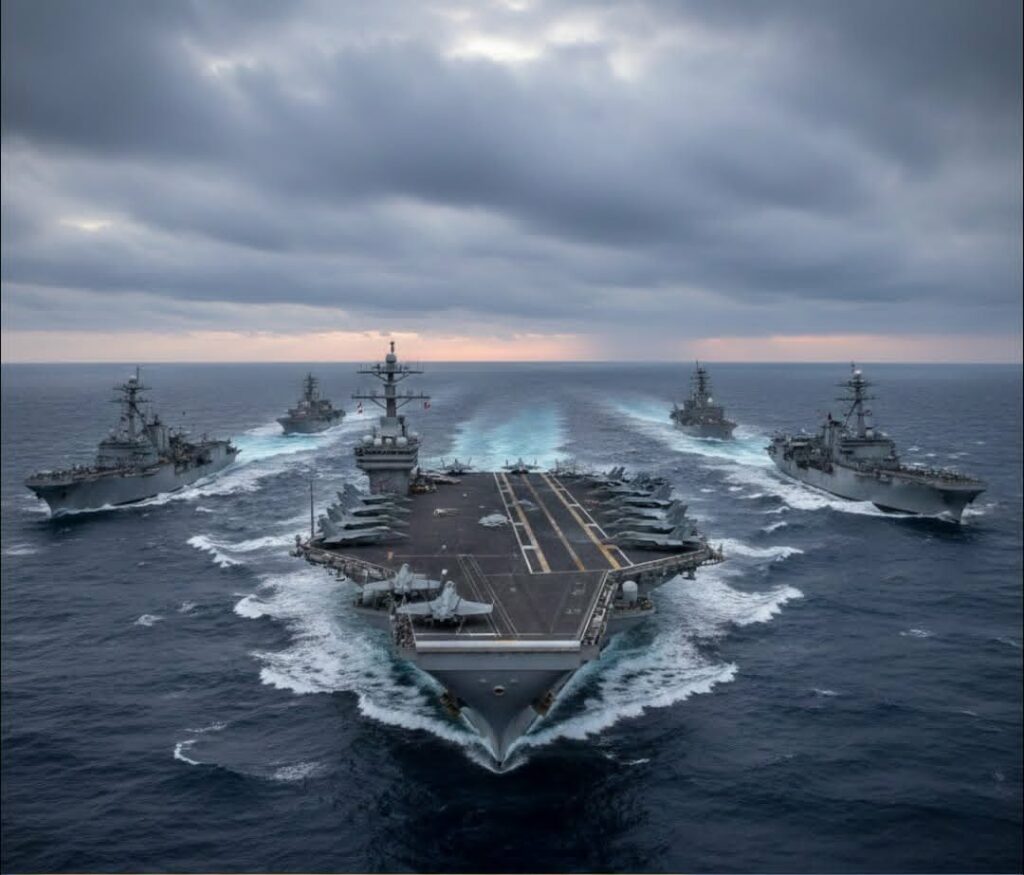 ഇറാനെ വിഴുങ്ങാൻ യുഎസ് പടക്കപ്പലുകൾ; ചർച്ചയ്ക്കില്ലെങ്കിൽ പ്രത്യാഘാതം ഭീകരമെന്ന് ട്രംപിന്റെ മുന്നറിയിപ്പ്.