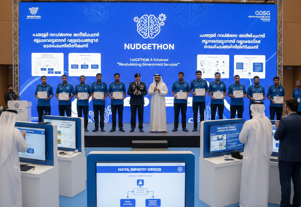 ജനമനസ്സറിഞ്ഞ് സർക്കാർ സേവനങ്ങൾ; ദുബായ് ‘നഡ്ജഥോൺ’ ആദ്യ ബാച്ച് പുറത്തിറങ്ങി.