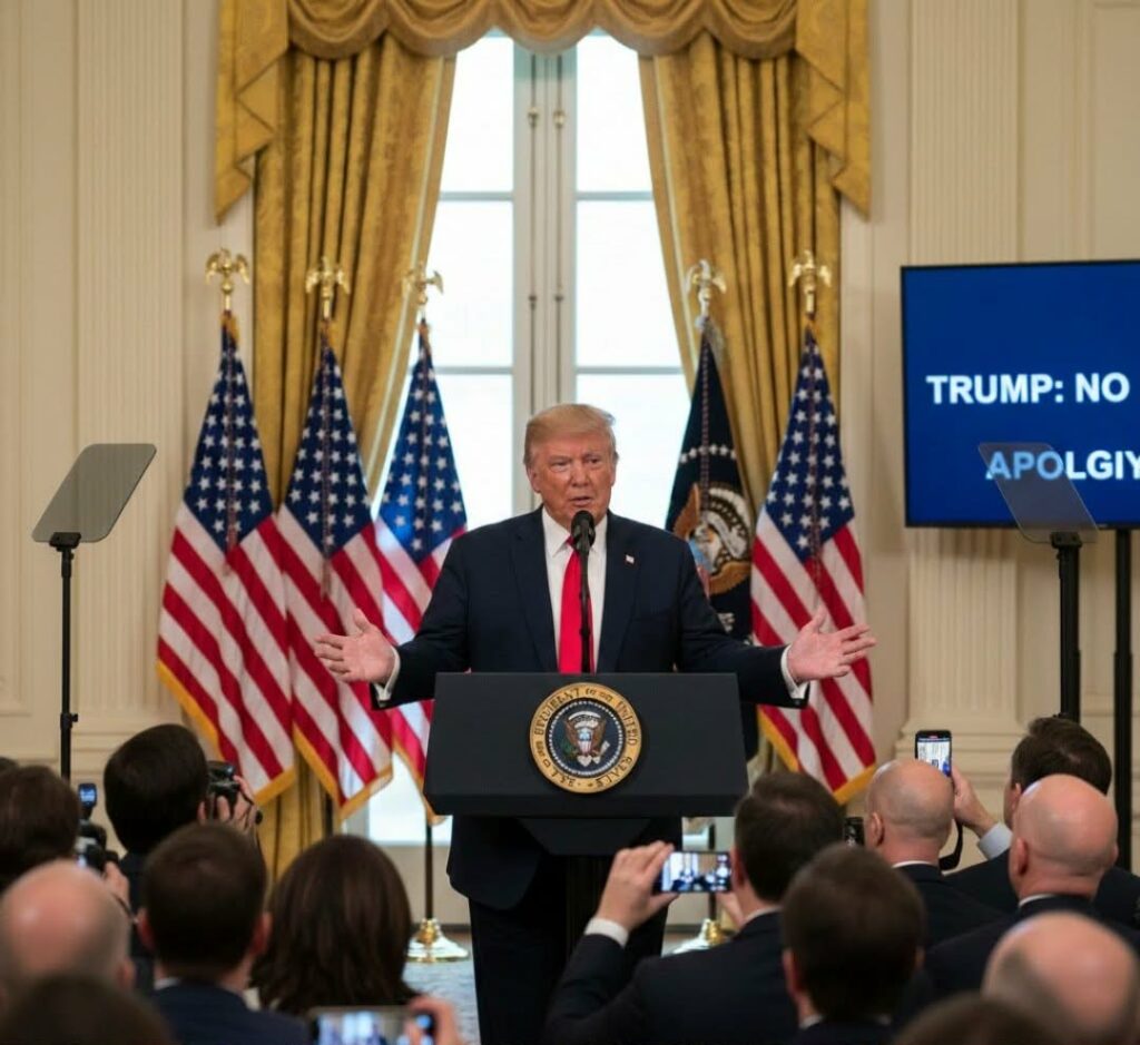 ഒബാമ ദമ്പതികളെ അധിക്ഷേപിക്കുന്ന വീഡിയോ: പിഴവ് സഹായിയുടേതെന്ന് ട്രംപ്; മാപ്പ് പറയില്ലെന്ന് നിലപാട്.