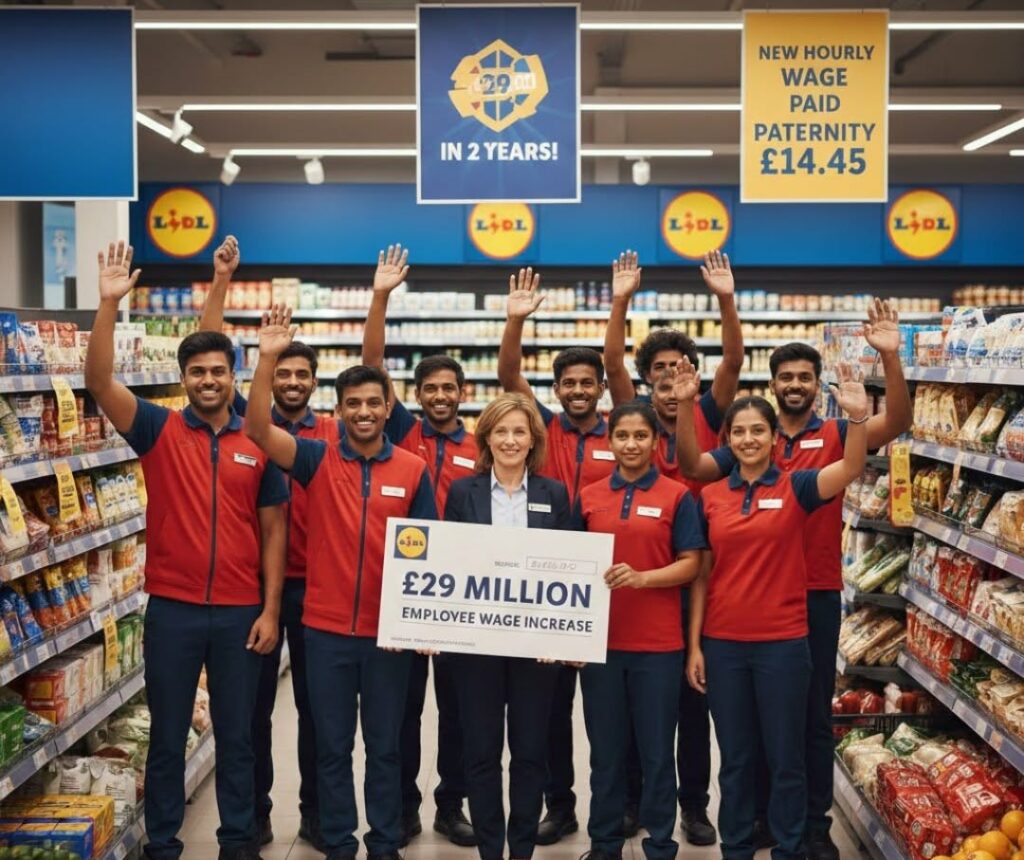 ലിഡിലിൽ ശമ്പളവിപ്ലവം; മൂന്ന് വർഷത്തിനിടെ ഏഴാം തവണയും വർദ്ധനവ്, ഇനി മണിക്കൂറിന് 14.45 പൗണ്ട് വരെ