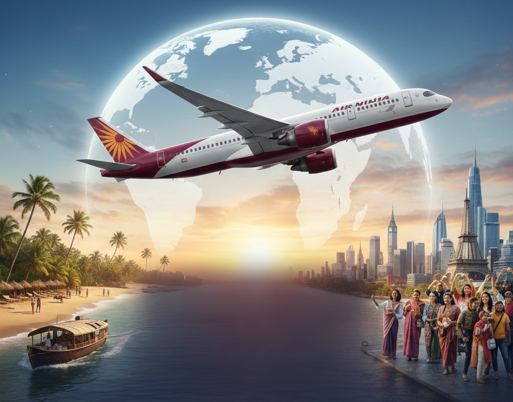 ടിക്കറ്റ് നിരക്കിൽ വമ്പൻ ഇളവ്; ‘നമസ്‌തേ വേൾഡ്’ സെയിലുമായി എയർ ഇന്ത്യ.