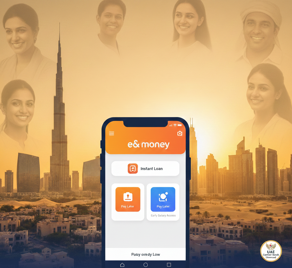 വായ്പയെടുക്കാൻ ഇനി മൊബൈൽ ഫോൺ മതി! യുഎഇയിലെ പ്രവാസികൾക്ക് വൻ ഇളവുകളുമായി ‘ഇ ആൻഡ് മണി’. ബാങ്കിലെ നൂലാമാലകൾ ഇനി ചരിത്രം.