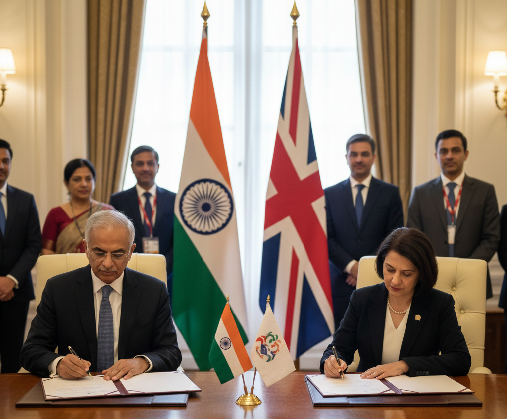 യുകെയിൽ ജോലി ചെയ്യുന്നവർക്ക് ഇരട്ട ഇൻഷുറൻസ് ബാധ്യത ഒഴിയുന്നു; ഇന്ത്യയുമായി പുതിയ കരാർ ഒപ്പിട്ടു.