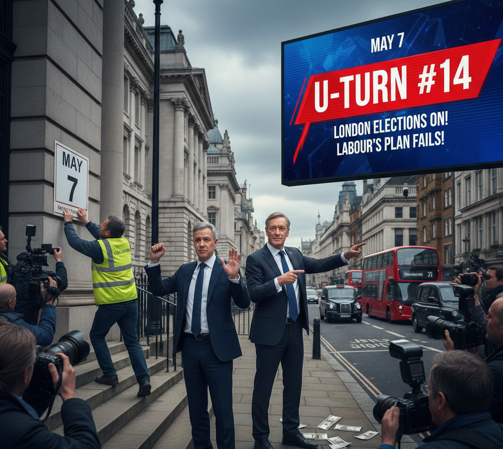 സ്റ്റാർമർ മുട്ടുമടക്കി; ‘യു-ടേൺ’ സർക്കാരിന് വീണ്ടും തിരിച്ചടി, ലണ്ടൻ പോളിംഗ് ബൂത്തിലേക്ക്.