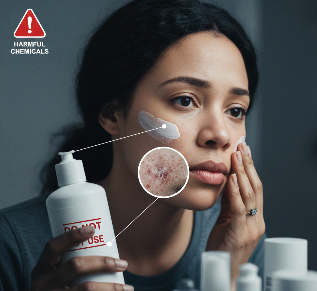 നിറം വർദ്ധിപ്പിക്കാൻ നോക്കിയാൽ മരണം വരെ സംഭവിക്കാം! യുകെയിലെ പ്രവാസികൾക്ക് കർശന മുന്നറിയിപ്പ്; ഈ ക്രീമുകൾ ഉപയോഗിക്കരുത്.