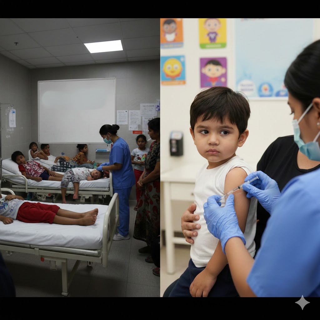 ടെക്സാസിലെ കുടിയേറ്റ കേന്ദ്രത്തിൽ അഞ്ചാംപനി പടരുന്നു; കേന്ദ്രം അടച്ചുപൂട്ടണമെന്ന് ആവശ്യം ശക്തം.