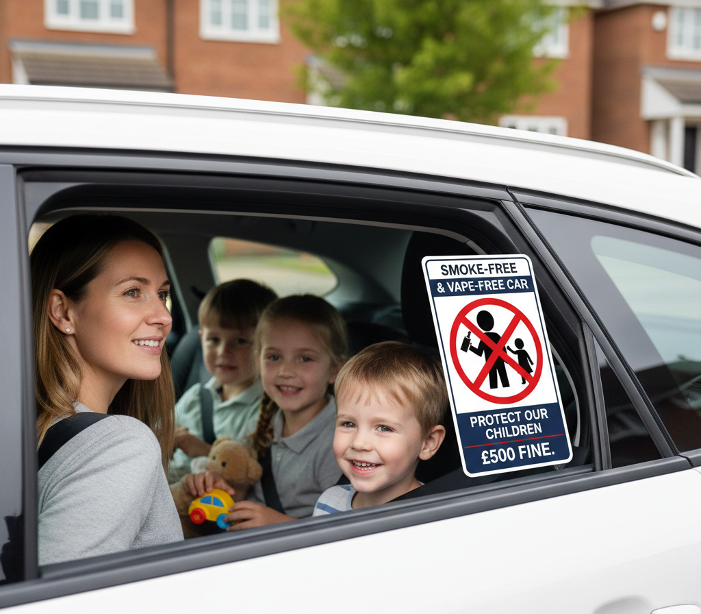 വാഹനത്തിനുള്ളിൽ കുട്ടികളുണ്ടോ? ഇനി വെയ്പിംഗ് നടക്കില്ല! നിയമം കടുപ്പിച്ച് ബ്രിട്ടീഷ് സർക്കാർ.