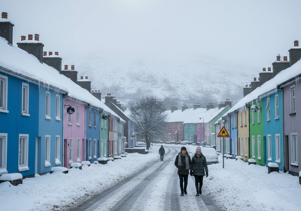 അയർലണ്ട് തണുത്ത് വിറയ്ക്കാൻ റെഡി! താപനില മൈനസ് 4 ഡിഗ്രിയിലേക്ക്. ഈ വാരാന്ത്യത്തിൽ സ്നോയും ഐസും വില്ലനാകും; ജാഗ്രത പാലിക്കുക.”