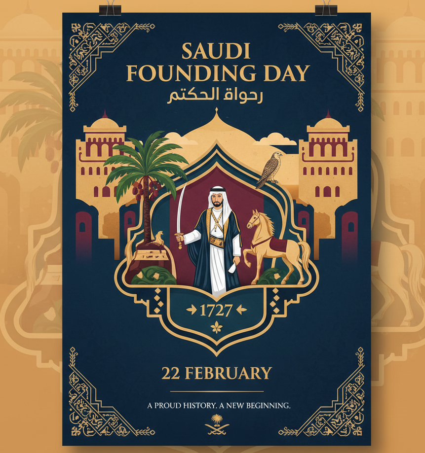 ആഘോഷാരവങ്ങളിലേക്ക് സൗദി! ഞായറാഴ്ച ഔദ്യോഗിക അവധി. പാരമ്പര്യത്തിന്റെ തനിമയിൽ രാജ്യം ഒന്നിക്കുന്നു.