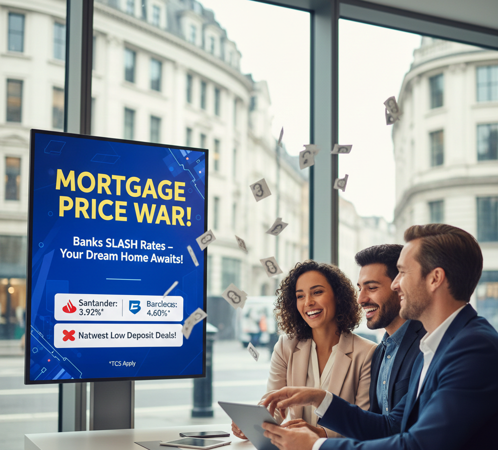 ബ്രിട്ടനിൽ മോർട്ട്‌ഗേജ് പലിശ താഴേക്ക്; ആദ്യമായി വീട് വാങ്ങുന്നവർക്ക് വൻ ആനുകൂല്യങ്ങളുമായി ബാങ്കുകൾ.