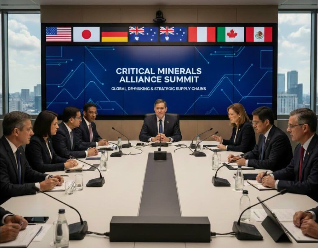 ചൈനയെ വെല്ലുവിളിച്ച് നിർണായക ധാതുക്കൾ: ആഗോള സഖ്യ ചർച്ചയ്ക്ക് വാഷിംഗ്ടൺ വേദി.