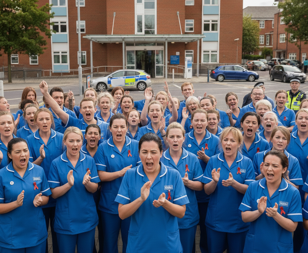 എൻഎച്ച്എസ് ജീവനക്കാർക്ക് ഇരുട്ടടി! പണപ്പെരുപ്പത്തിന് താഴെയുള്ള ശമ്പള വർദ്ധനവ് ‘അപമാനമെന്ന്’ നഴ്‌സിംഗ് യൂണിയനുകൾ.