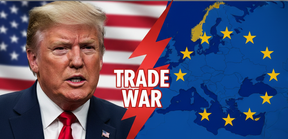 ലോകത്തിന് ട്രംപിന്റെ ഭീഷണി; വ്യാപാര കരാറിൽ നിന്ന് യൂറോപ്യൻ യൂണിയൻ പിന്നോട്ട്, ആഗോള വിപണിയിൽ ആശങ്ക.