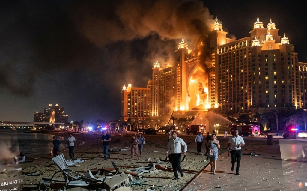 പശ്ചിമേഷ്യ യുദ്ധക്കളമാകുന്നു; ദുബായ്, ബഹ്‌റൈൻ, ജോർദാൻ എന്നിവിടങ്ങളിൽ സ്ഫോടനം.