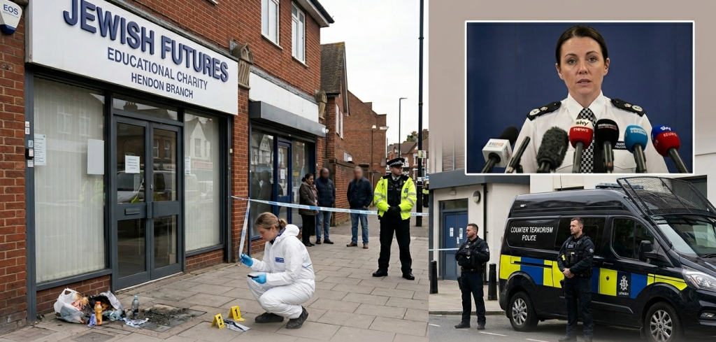 ലണ്ടനിൽ വീണ്ടും വിദ്വേഷ ആക്രമണം: ആംബുലൻസുകൾക്ക് പിന്നാലെ ചാരിറ്റി സ്ഥാപനത്തിനും തീയിട്ടു.