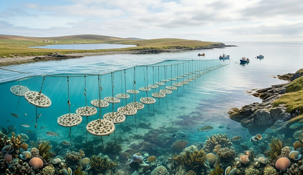 കാർബൺ കുറയ്ക്കാൻ കടലിൽ ചിപ്പിത്തോട്ടങ്ങൾ.. കാലാവസ്ഥാ പോരാട്ടത്തിൽ പുതിയ ചുവടുവെപ്പ്.