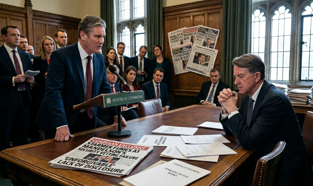 അംബാസഡർ തോറ്റത് സുരക്ഷാ ടെസ്റ്റിൽ പ്രധാനമന്ത്രി അറിഞ്ഞത് വൈകി, ബ്രിട്ടീഷ് ഭരണകൂടത്തിൽ ഉദ്യോഗസ്ഥപ്പോര്.